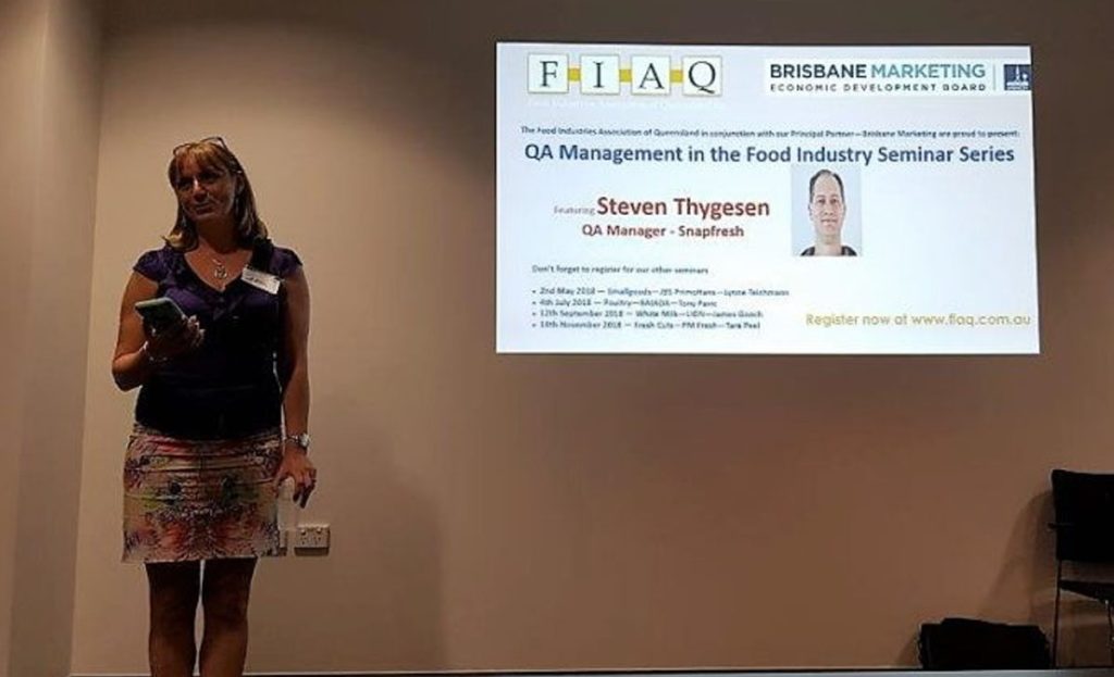 QA Management in the Food Industry Seminar 1 - Steven Thygesen